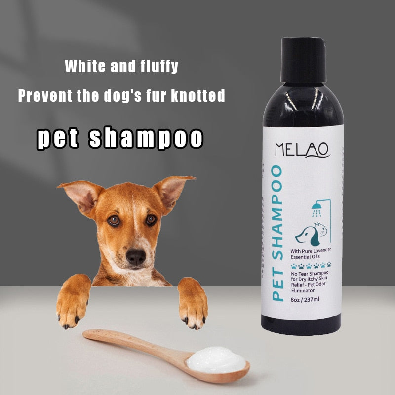 Pet Shampoo And Conditioner 2 In 1 Natural Moisturizing Shampoo Moisturizing Dog Shampoo For Sensitive Skin PH Balanced Shampoo kickpet