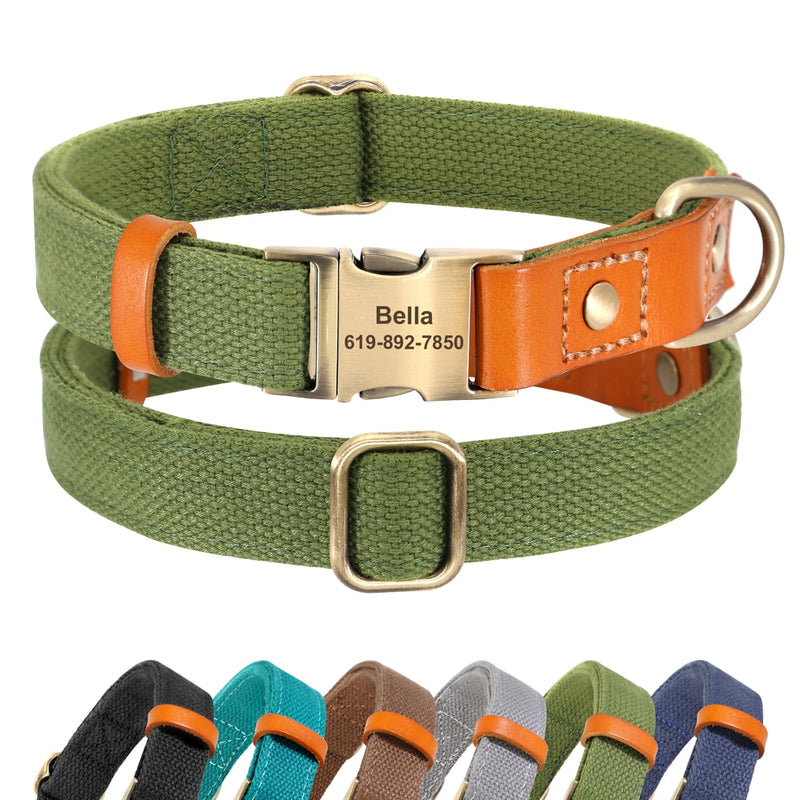 Dogs Real Leather Collar kickpet