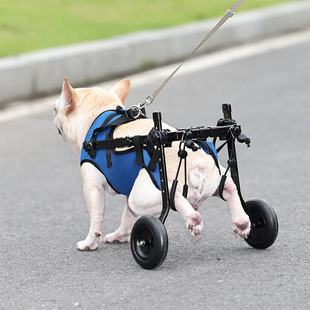 Pet Walk Booster Dog Wheelchair Disability Adjustable Dog Hind Legs Bracket Cat Dog Injured And Weak Rehabilitation Aid Car kickpet