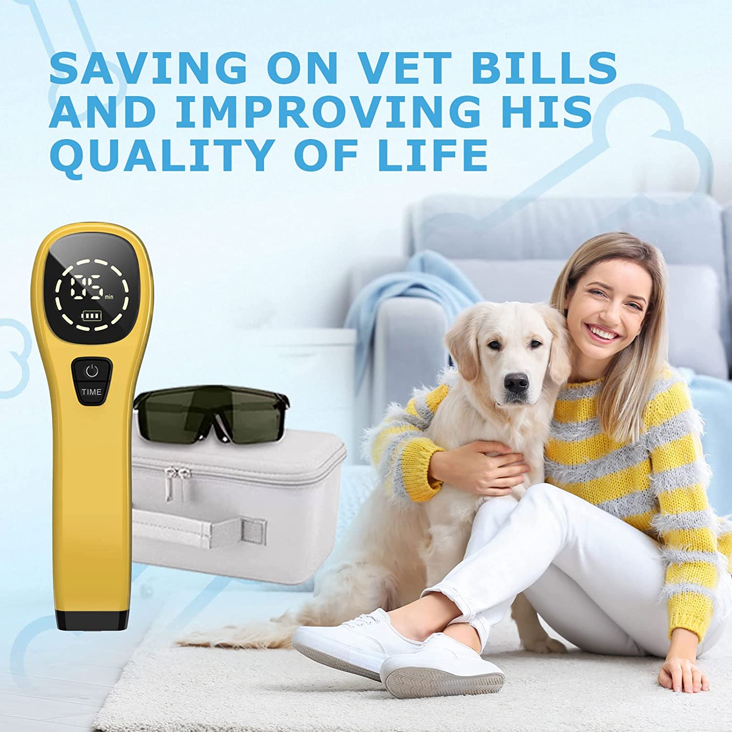 Cold Laser Therapy Device pet b5 2