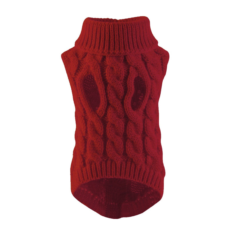 Turtleneck Knitted Pet Warm Sweaters pet b5 2