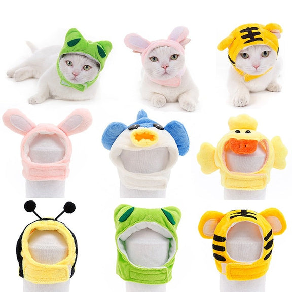 Headgear Funny Pet Ears Hat Warm Short Plush pet b5 2