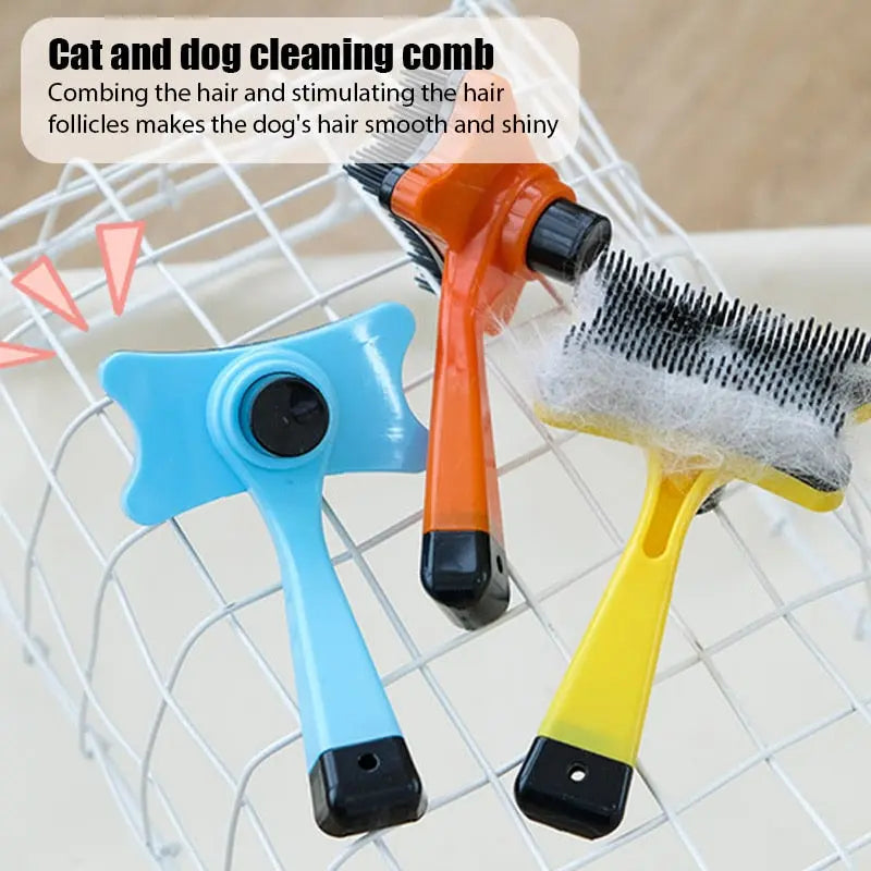 Wool Brush Hair Remover Pets Slicker Comb pet b5 2