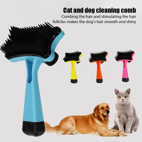 Wool Brush Hair Remover Pets Slicker Comb pet b5 2